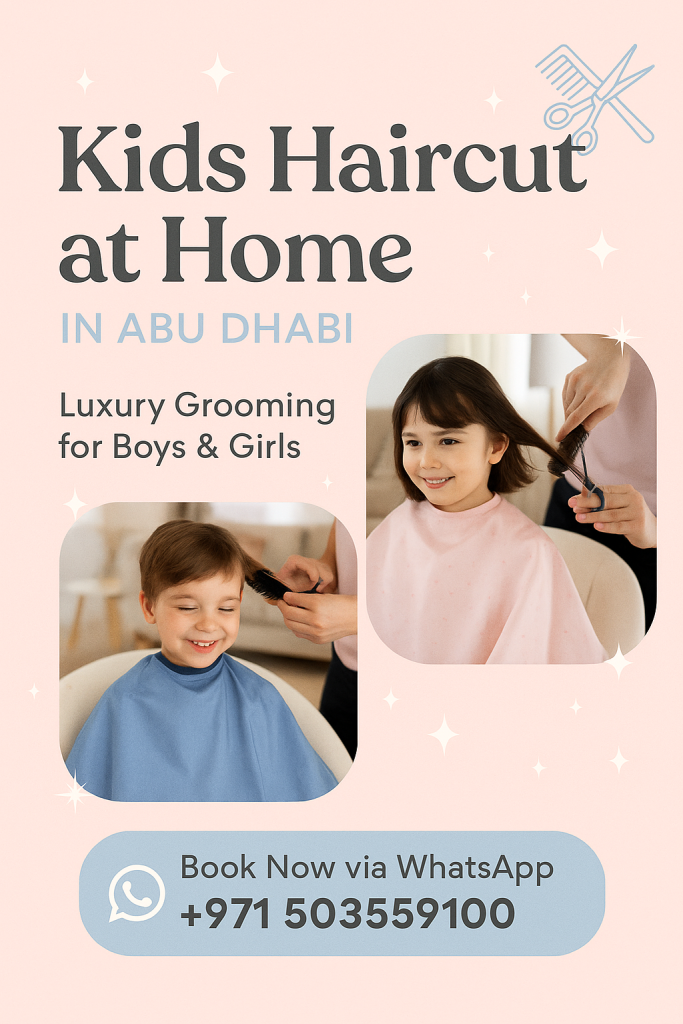 Kids Haircut at Home in Abu Dhabi 